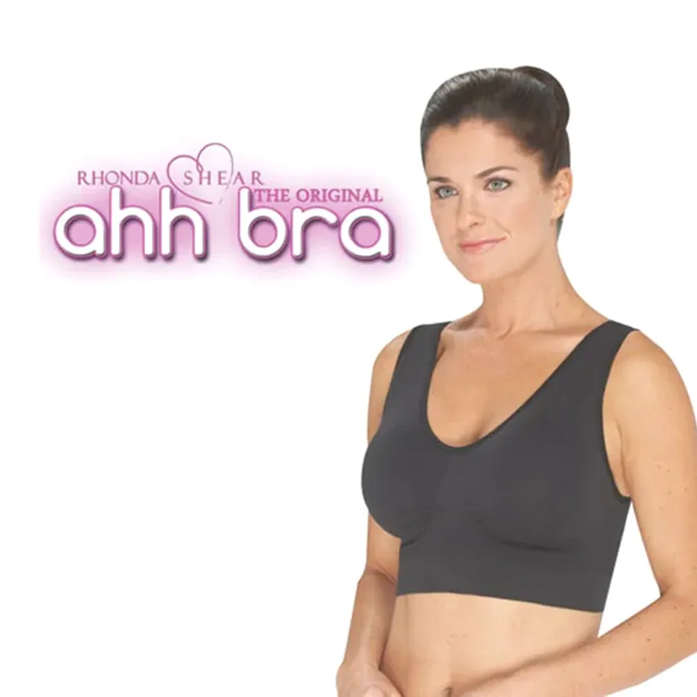 Ahh Bra - Women's Seamless Leisure Bra (Nude, Large) Bust: 38-40