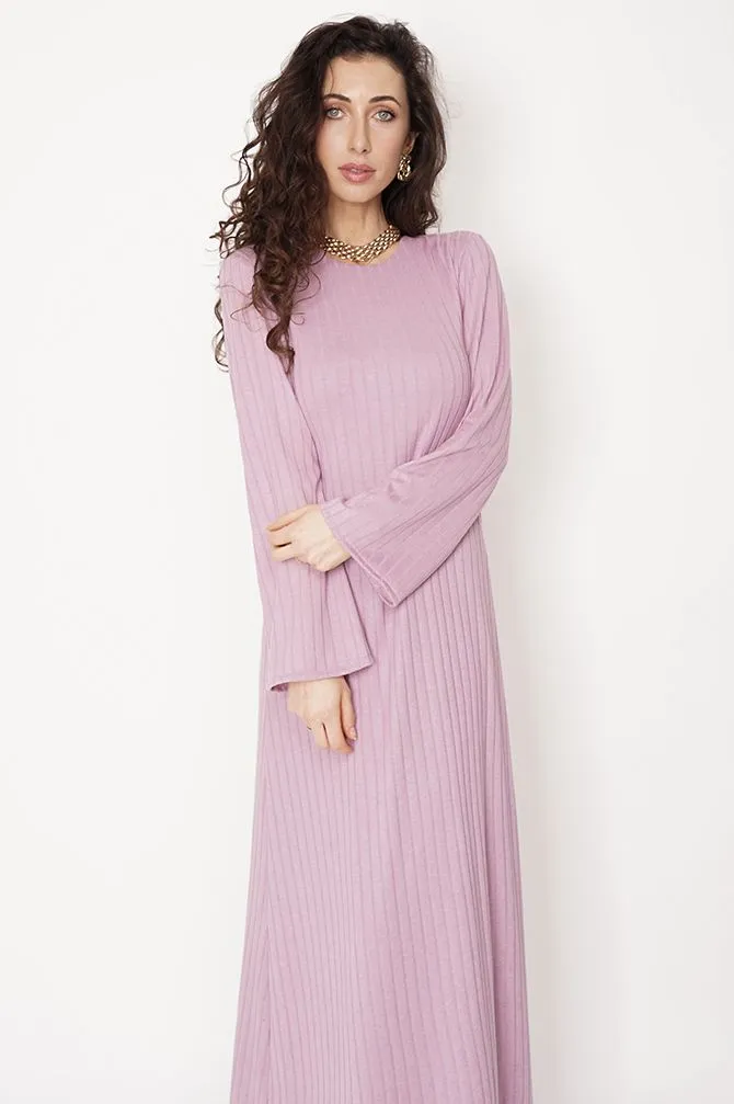 Avonia Bow Dress Pink