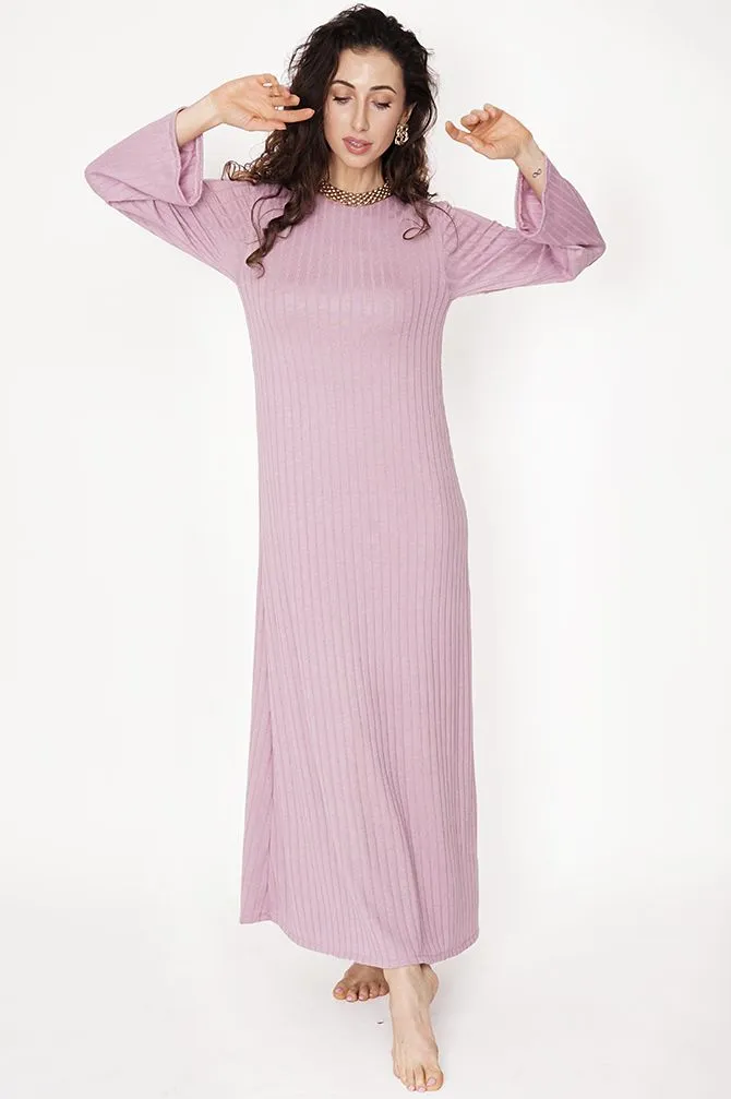 Avonia Bow Dress Pink