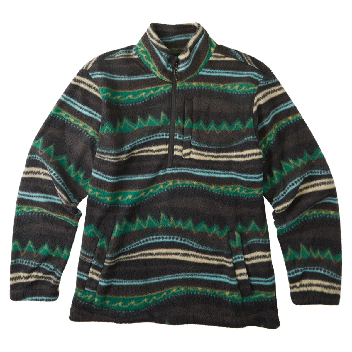 Billabong A/Div Boundary Mock Neck Pullover Half-Zip Jacket