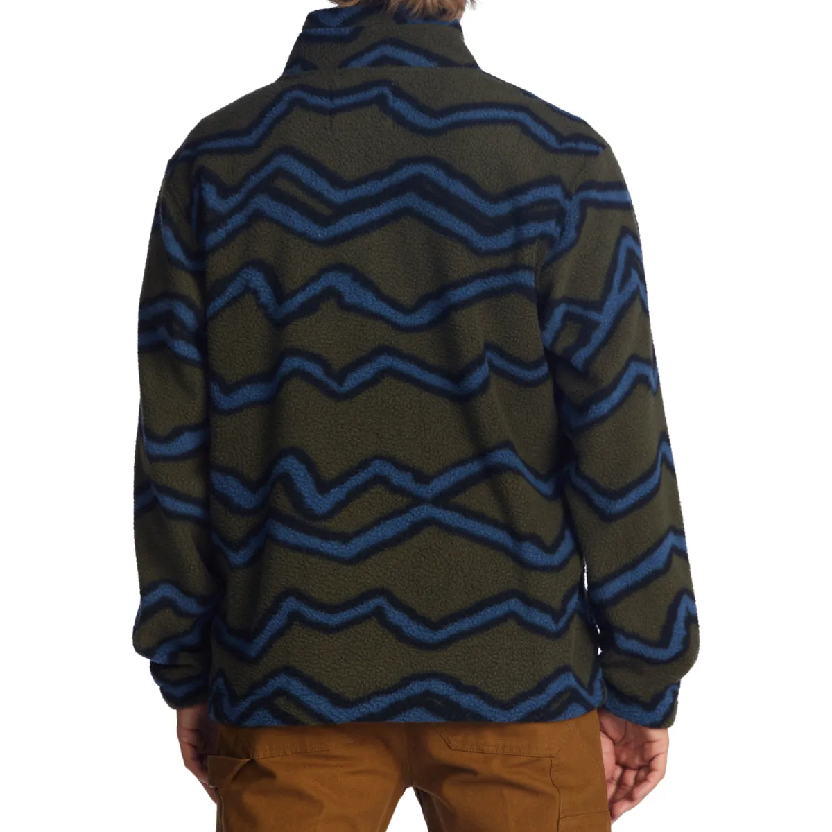 Billabong A/Div Boundary Mock Neck Pullover Half-Zip Jacket