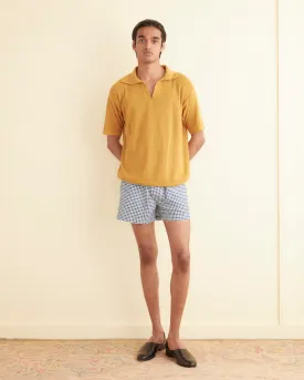 Boxy Polo - Mustard