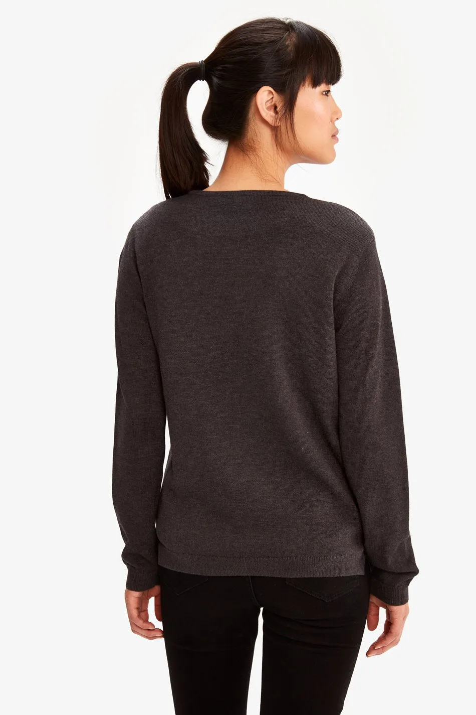 COZY CREW NECK TOP