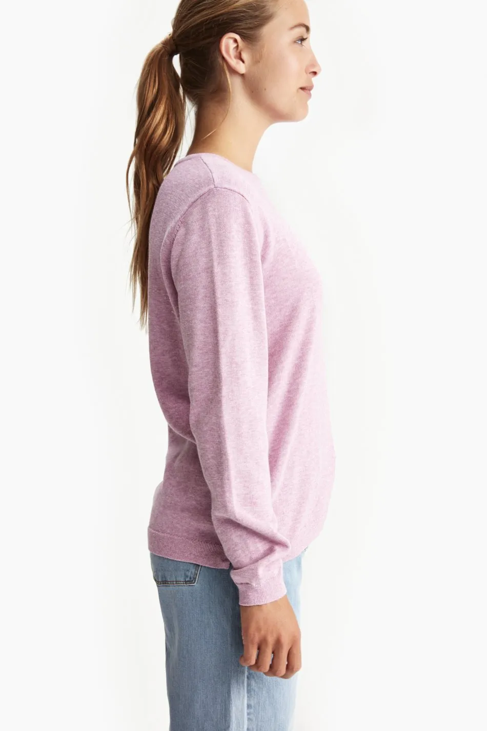 COZY CREW NECK TOP