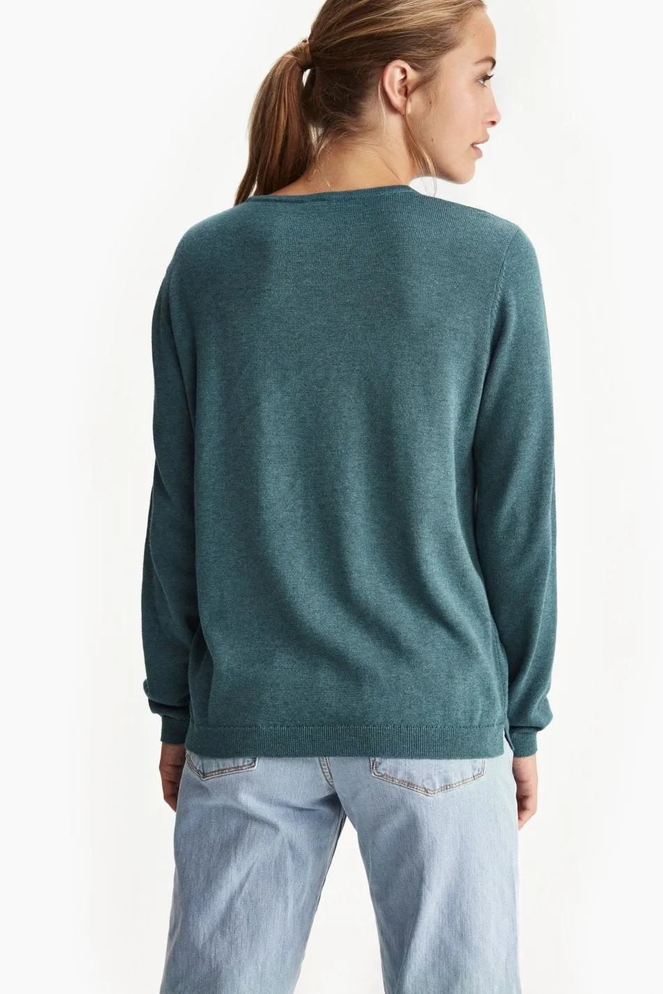 COZY CREW NECK TOP