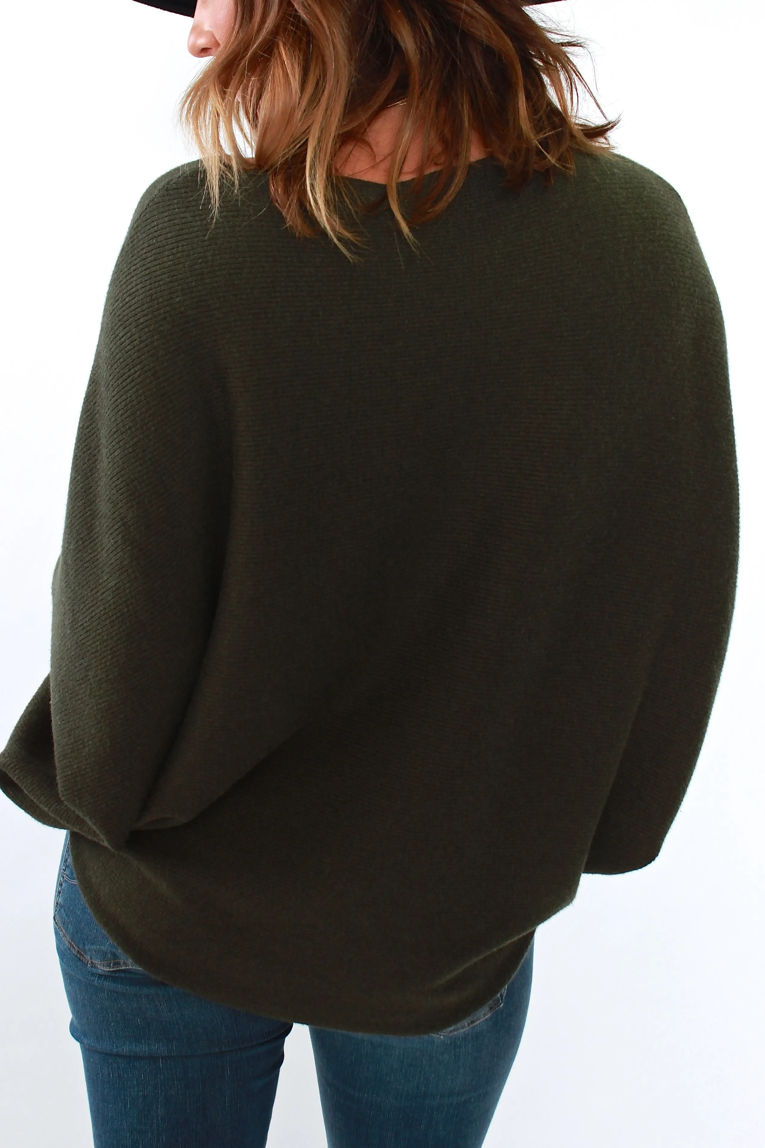 Dolman Sleeve Sweater