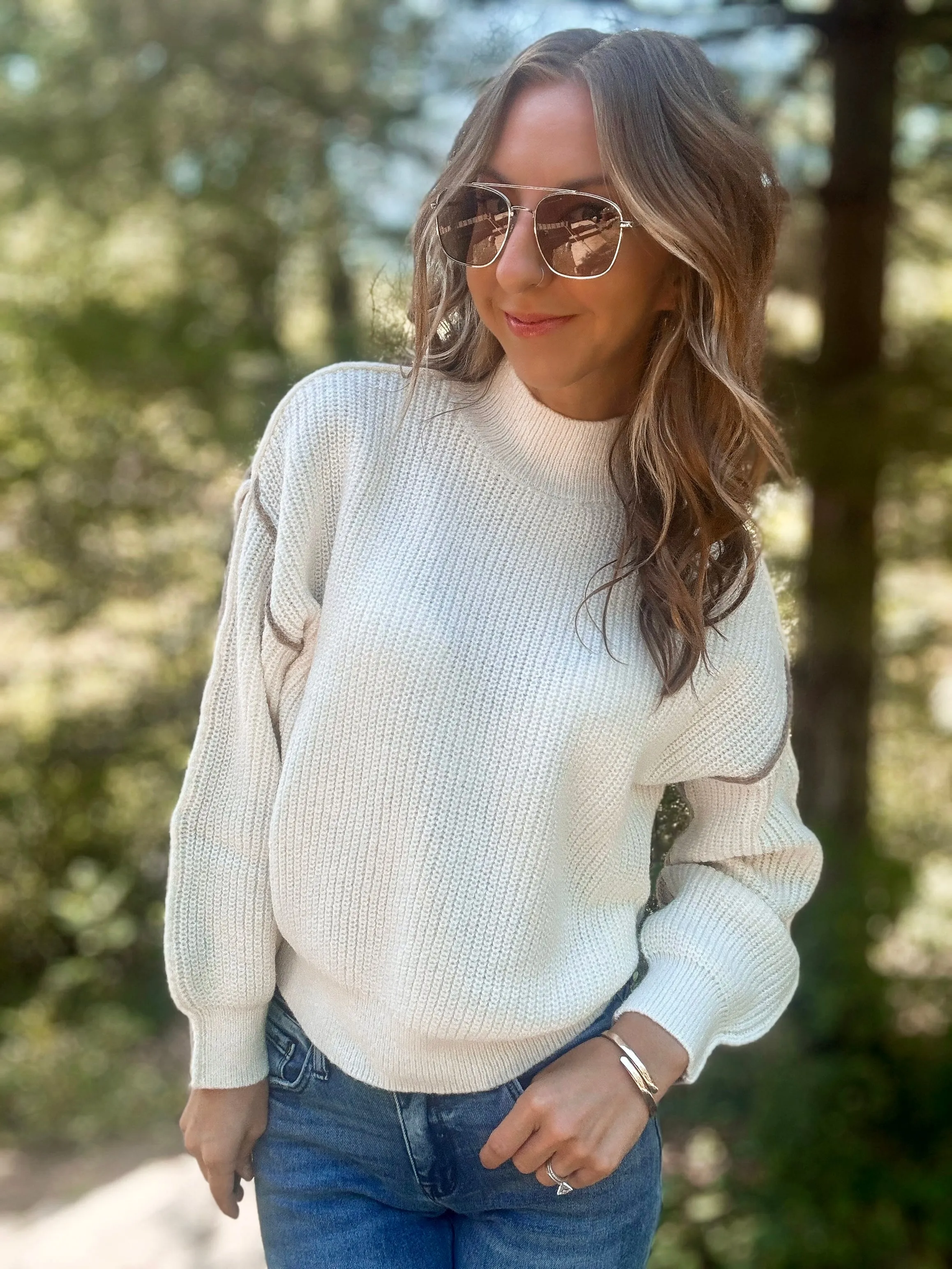 Edge of Color Pullover