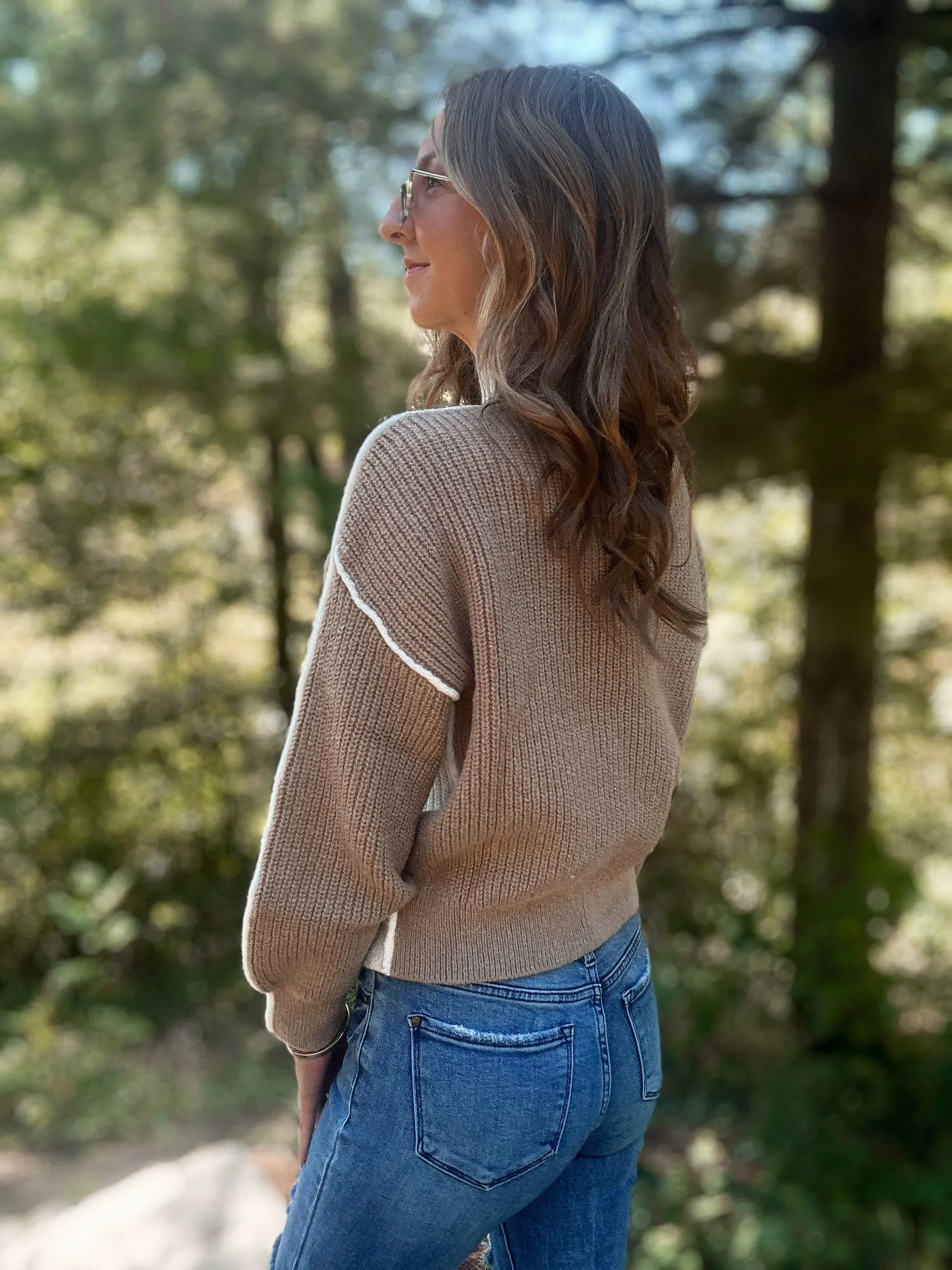 Edge of Color Pullover