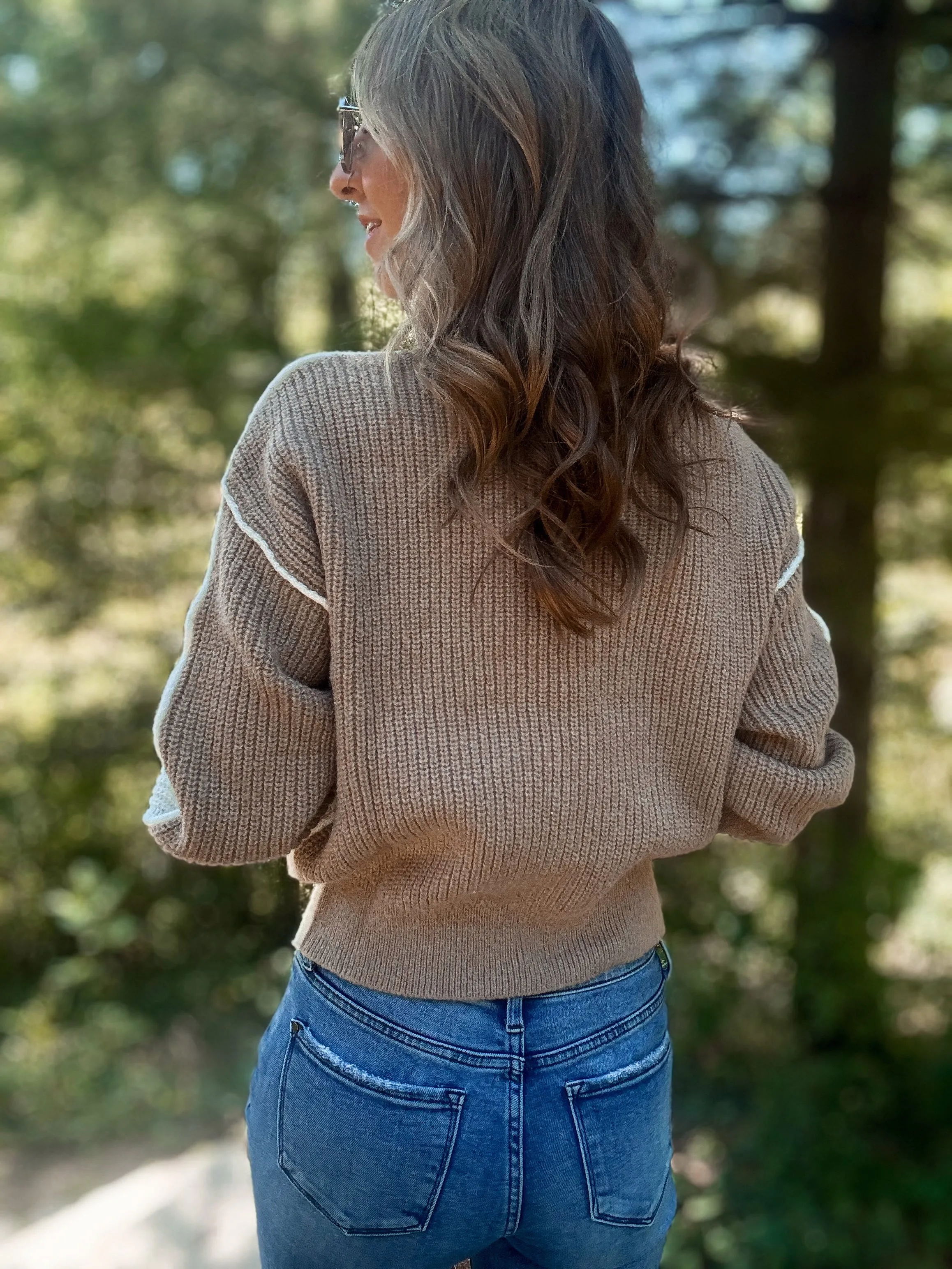 Edge of Color Pullover