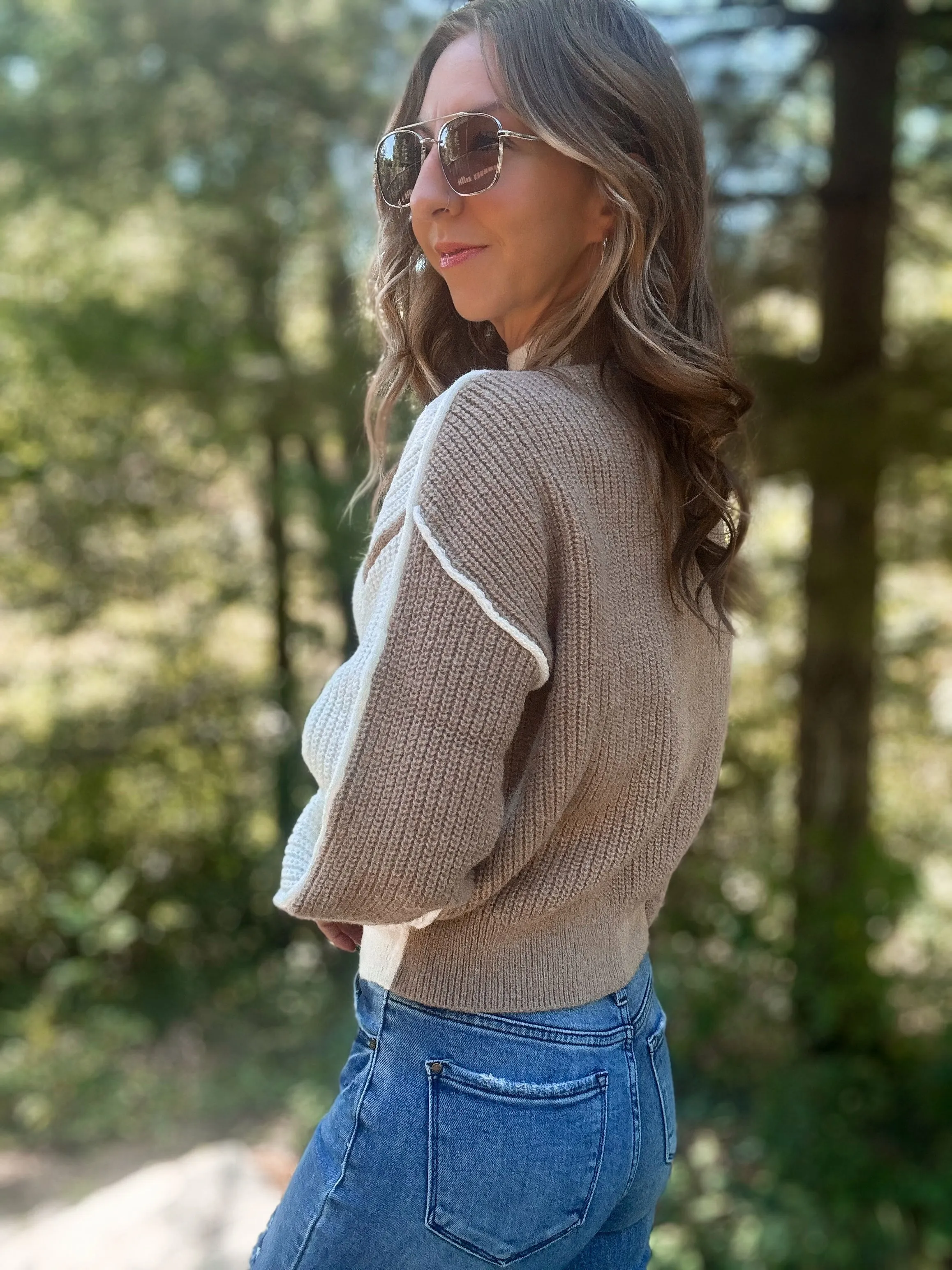 Edge of Color Pullover