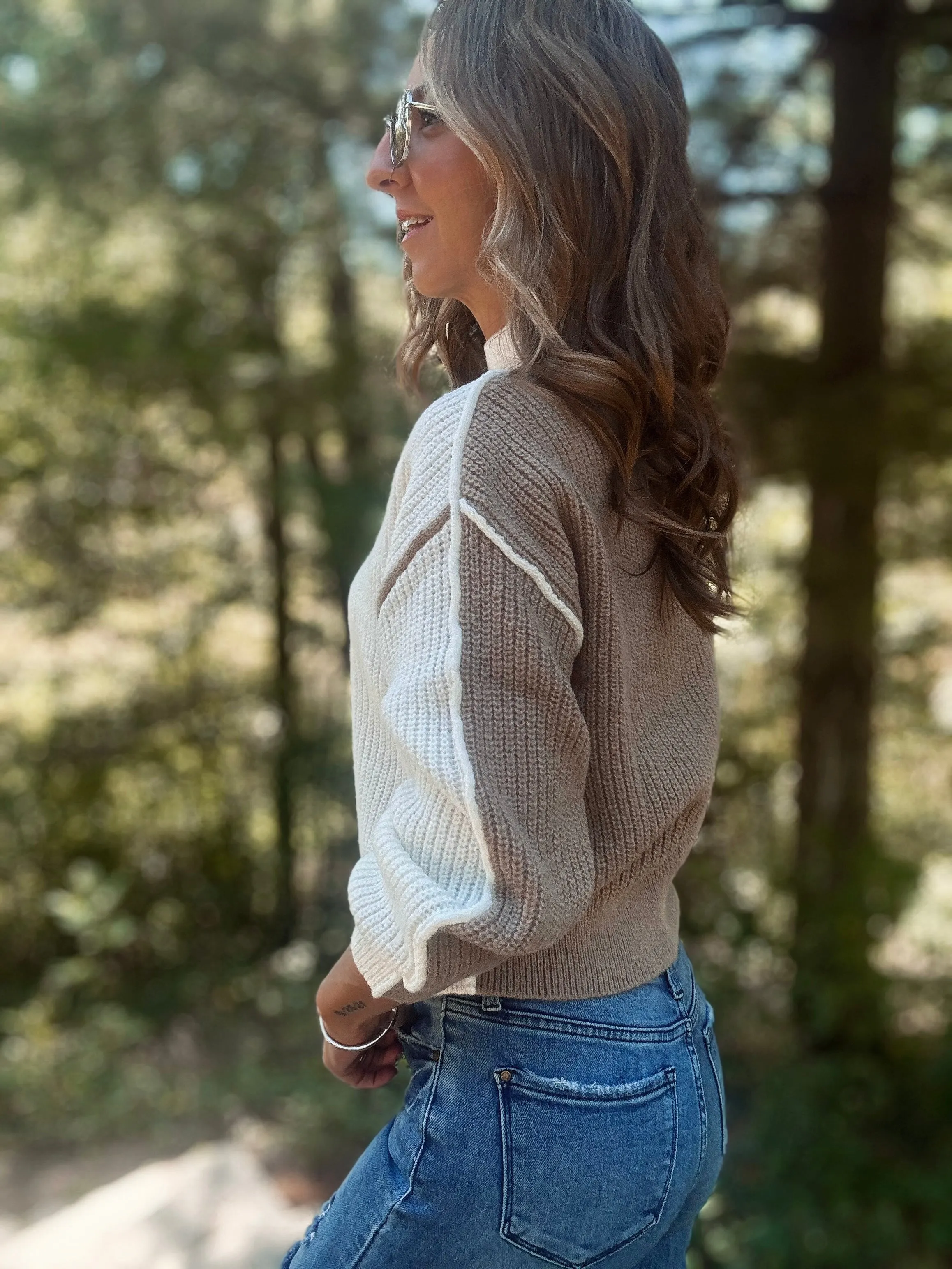 Edge of Color Pullover