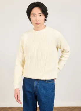 Fisherman Jumper | Heavy Cotton | Ecru