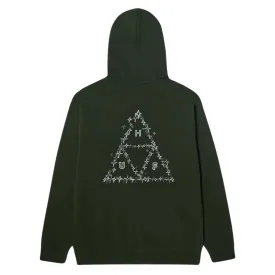 Huf Gleam Pullover Hoodie - Hunter Green