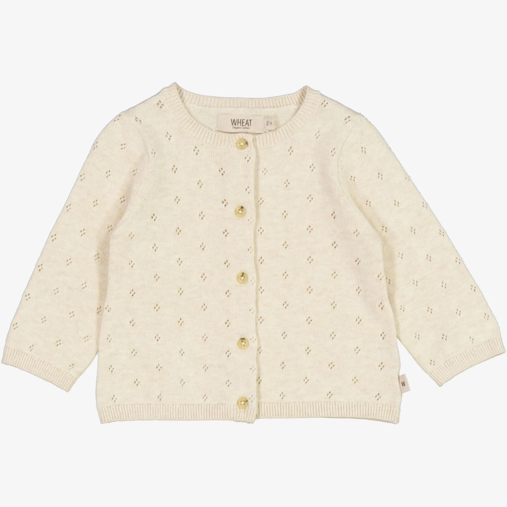 Knit Cardigan Maia | Baby - cloud melange