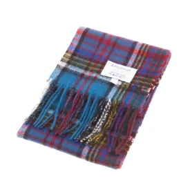 Lambswool Tartan Mini Scarf Mackellar Natural