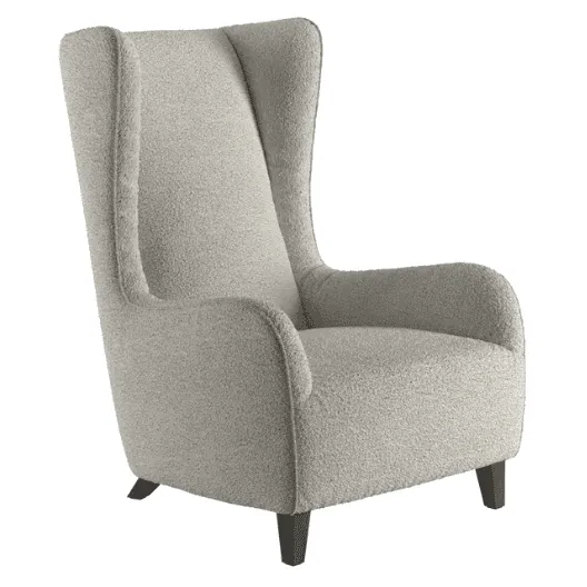 MARLENE TAUPE FABRIC CHAIR