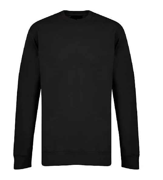 Men’s Pullover Sweatshirt Long Sleeve Crew Neckline