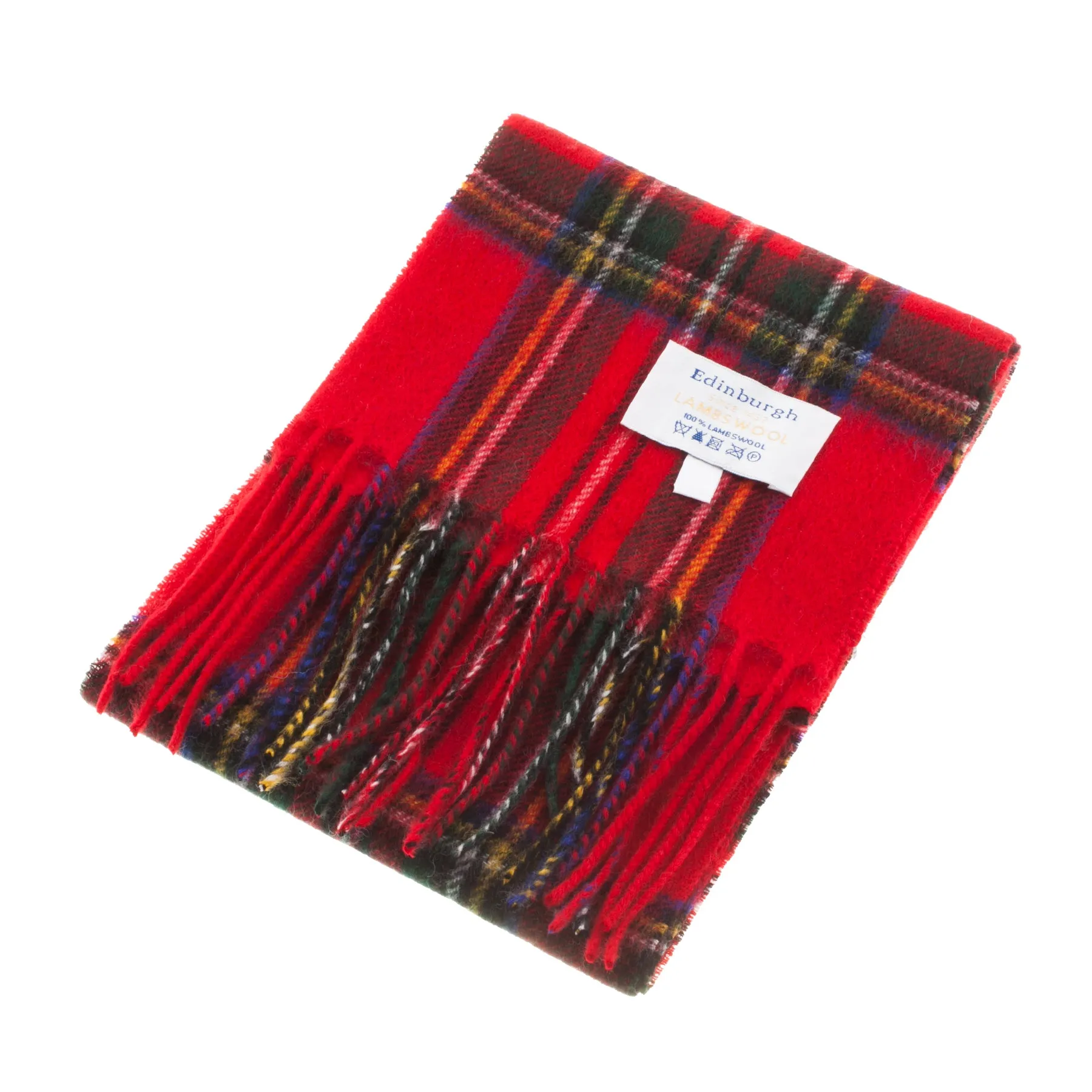 Mini Edinburgh Lambswool Scarf  Stewart Royal