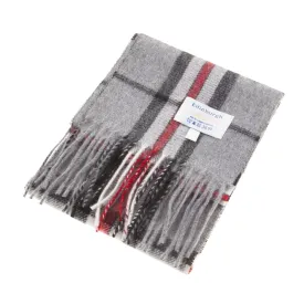 Mini Edinburgh Lambswool Scarf  Thomson Grey