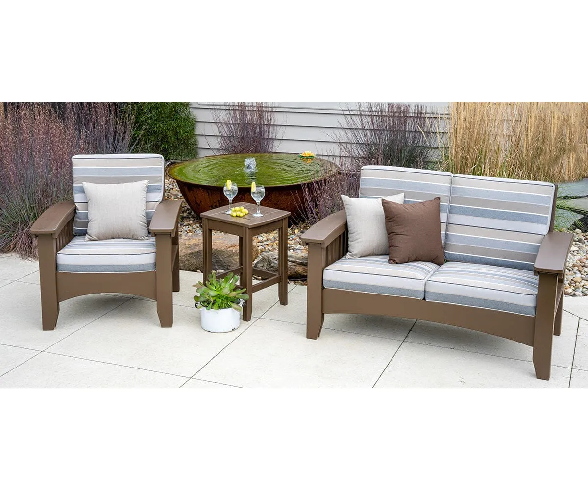 Mission Style Conversation Set - 3 Piece