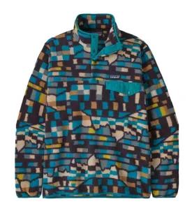 Patagonia Men's LW Synchilla Snap-T Pullover Fitz Roy Belay Blue 2024