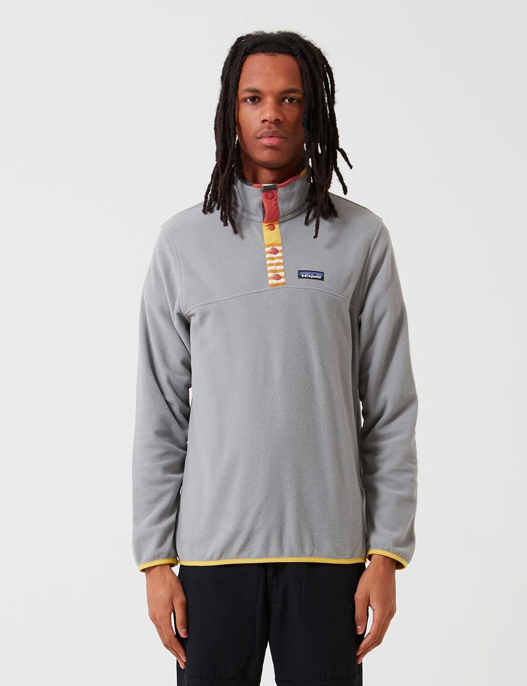 Patagonia Micro D Snap-T Pullover - Feather Grey