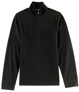 Port Authority - Silk Touch  Mesh Knit 1/4 Zip Pullover.  K506