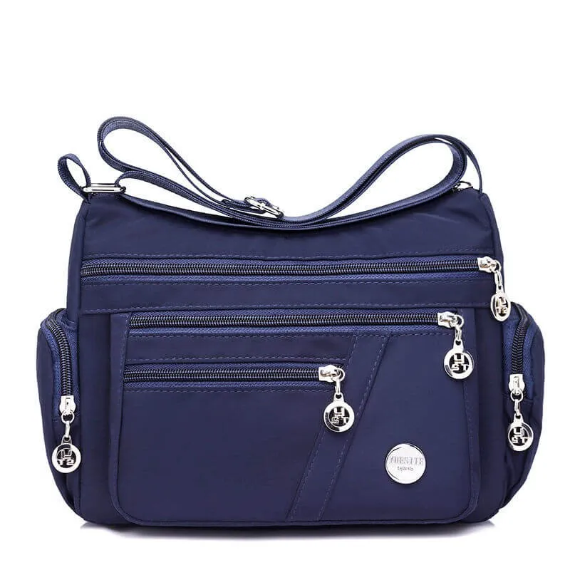 Purple stylish versatile practical economical large-capacity shoulder bag