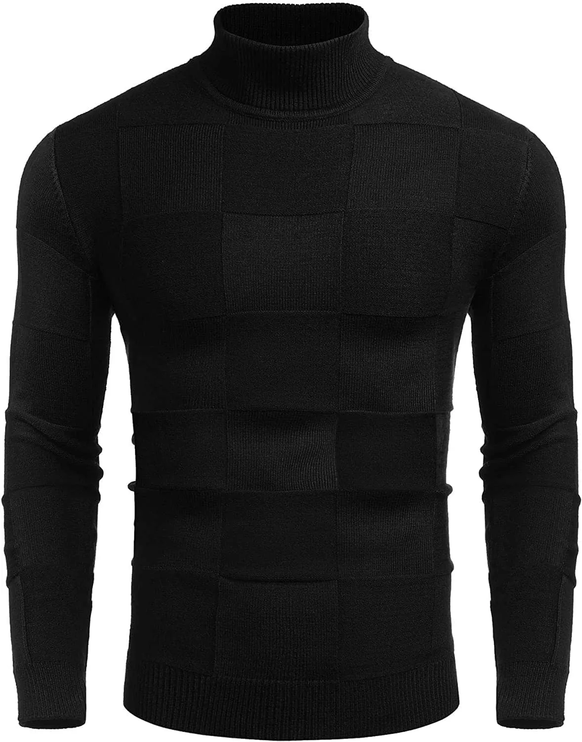 Ribbed Knit Pullover Sweater Turtneck Sweaters (US Only)