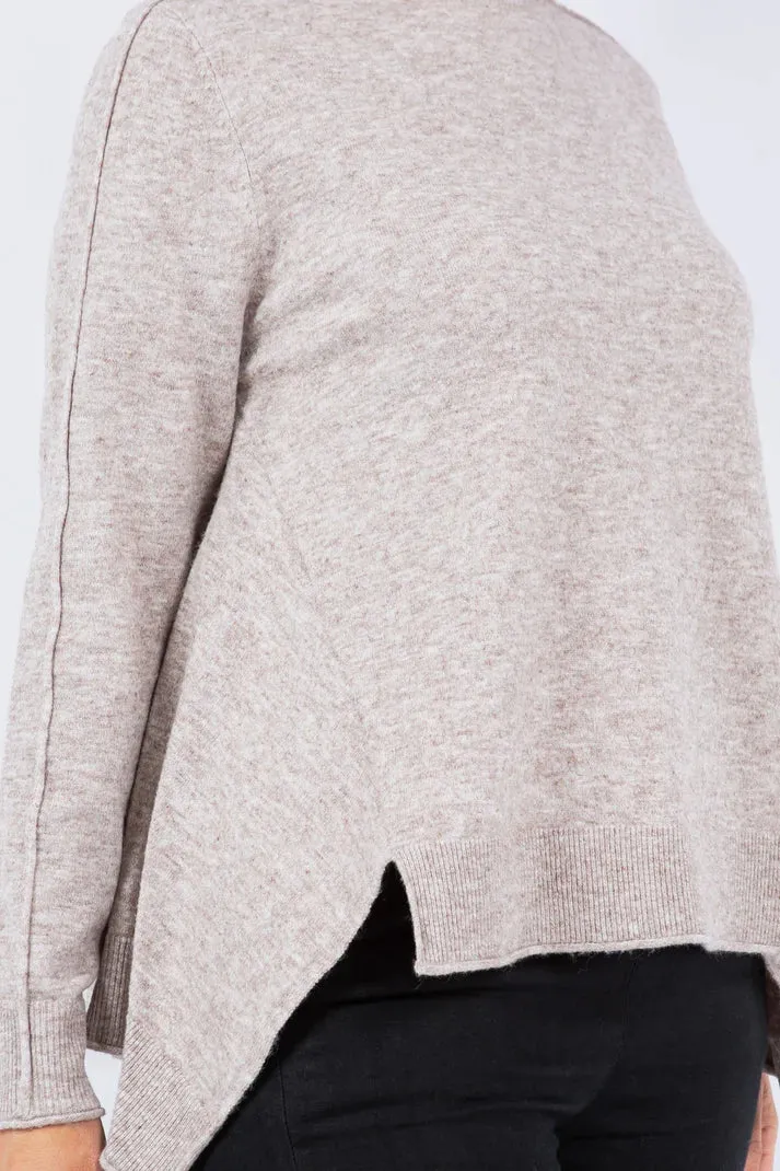 Sleek Seam Sweater