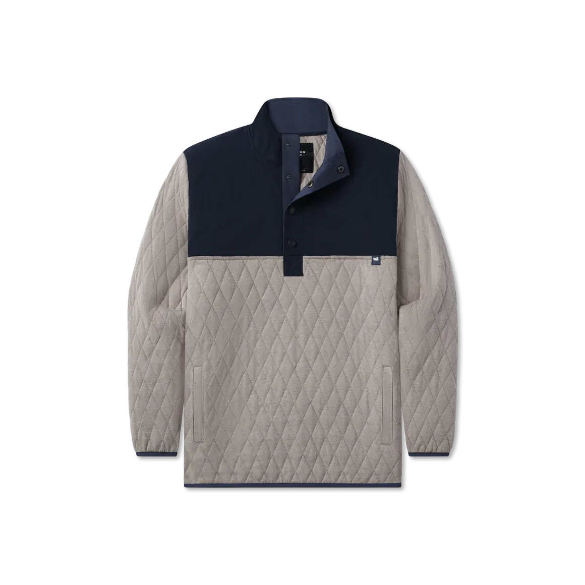 Southern Marsh Bighorn Quilted Pullover - Burnt Taupe