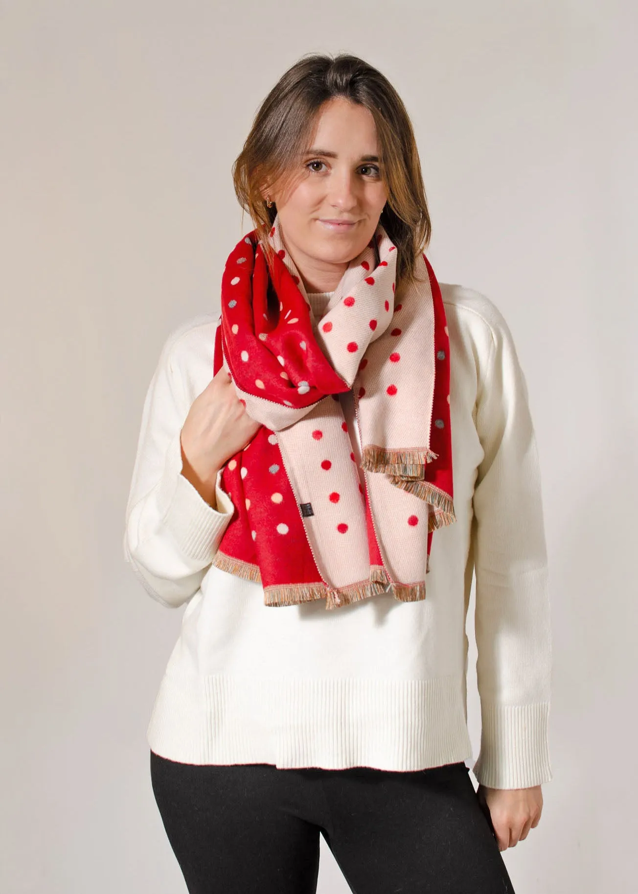 Spot Print Super Soft Scarf