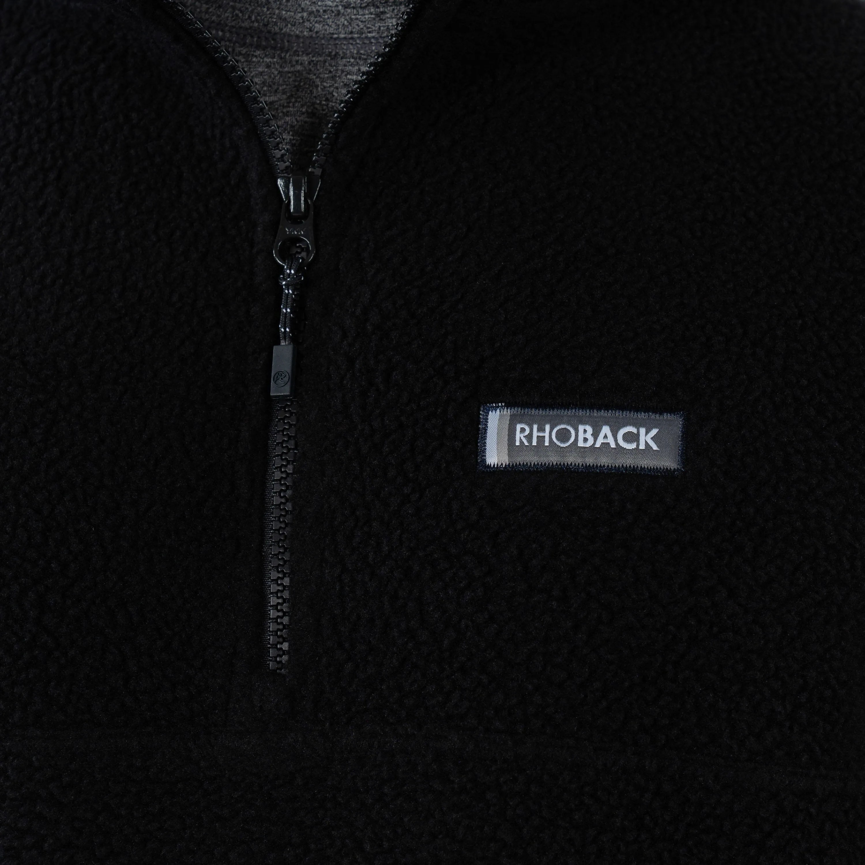 Summit Fleece Pullover | Solid - Midnight Black