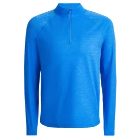 Tech Melange Quarter Zip Pullover Heather Racer - AW24