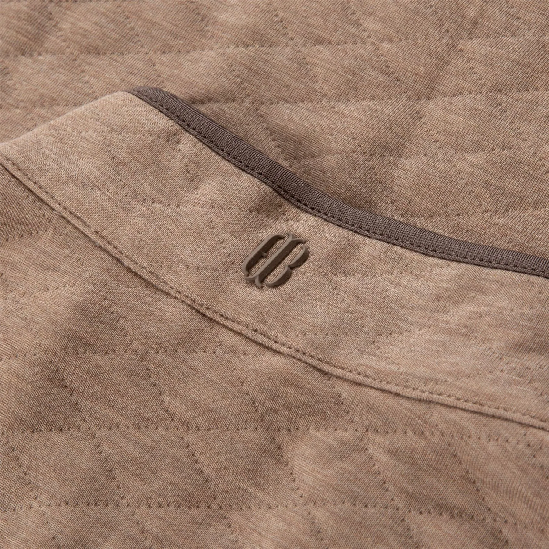 The Sullivan Snap Button Pullover Heathered Fescue - AW24