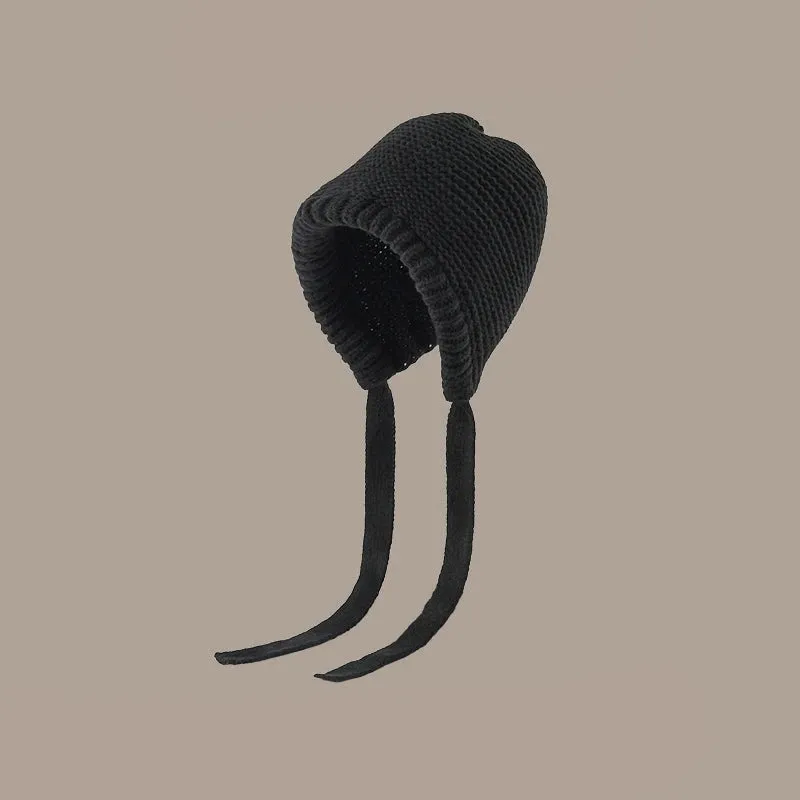 Thickened Woolen Hat for Women - Ear Protection & Cold Defense