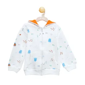 Tiny sailor hooded jacket