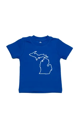 Unisex State of Michigan S/S T-Shirt (Click for colors)