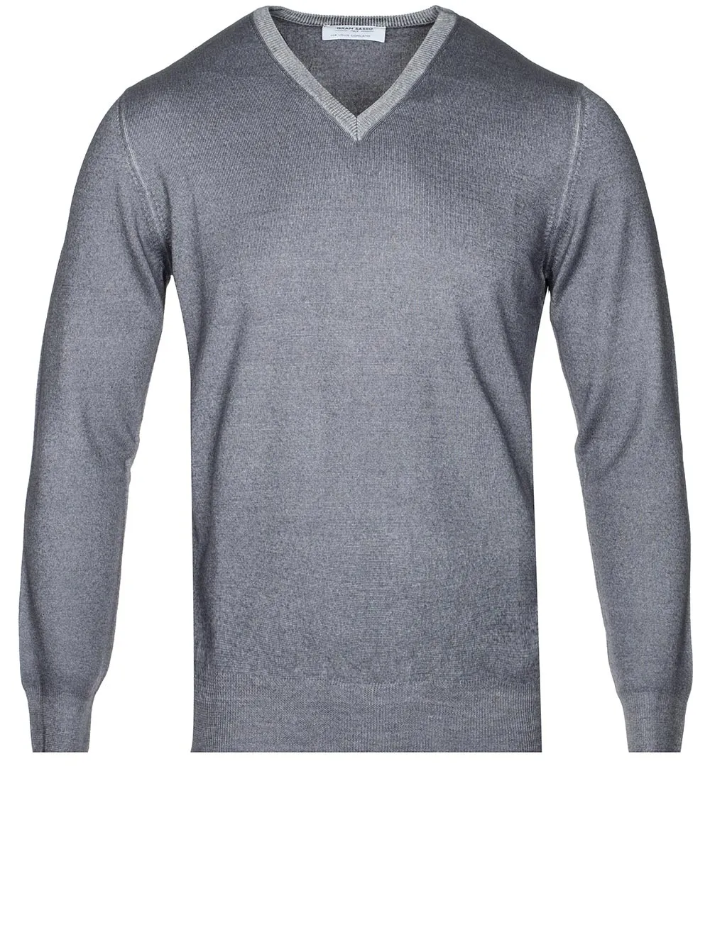 V-Neck Pullover Grey