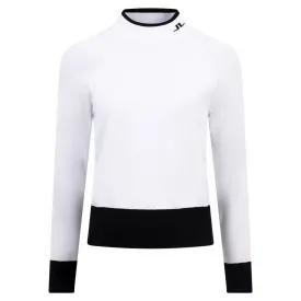 Womens Zoe Poly Blend Knitted Sweater White - AW24