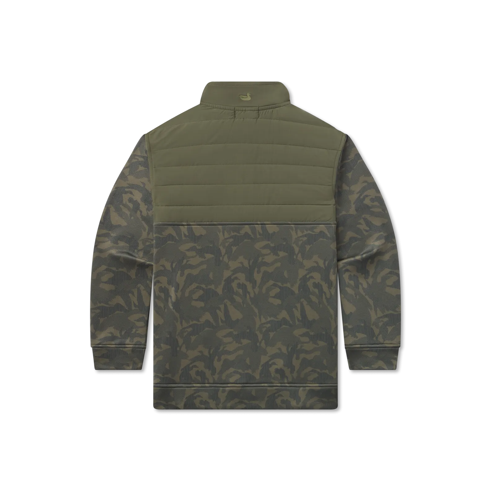 Youth Harris Stretch Pullover - Duck Camo